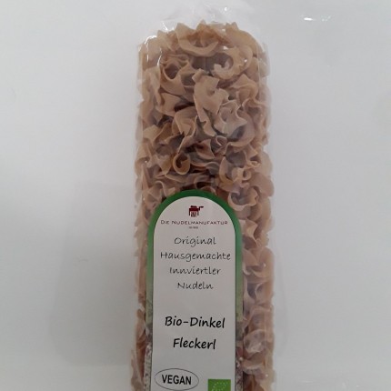 Bio Dinkel Fleckerl, vegan ohne Ei