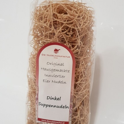 Dinkel Suppennudeln fein - Nudelmanufaktur Huber