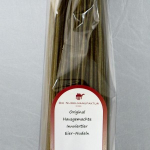 Knoblauch Basilikum spaghetti