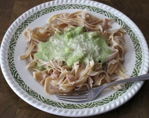 Frischkäse-Sauce mit Brokkoli