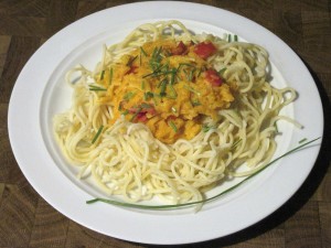 Kürbissauce m. Sesam