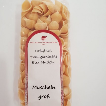 Muscheln groß - Nudelmanufaktur Huber