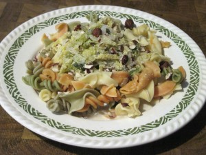 Rahmsauce mit Wirsing