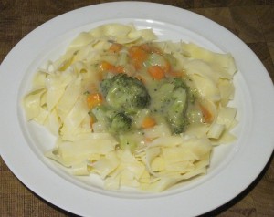 Sahnesauce mit Brokkoli