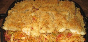 Seelachs mit Parmesan-Kruste