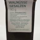 Walnüsse gesalzen Rückseite